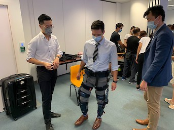 Exoskeleton Paraplegic Walkathon 2021 and Exoskeleton Hands-on Workshop